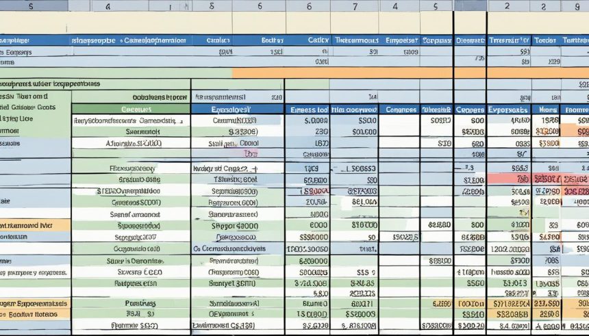 how do you prepare a budget for spending